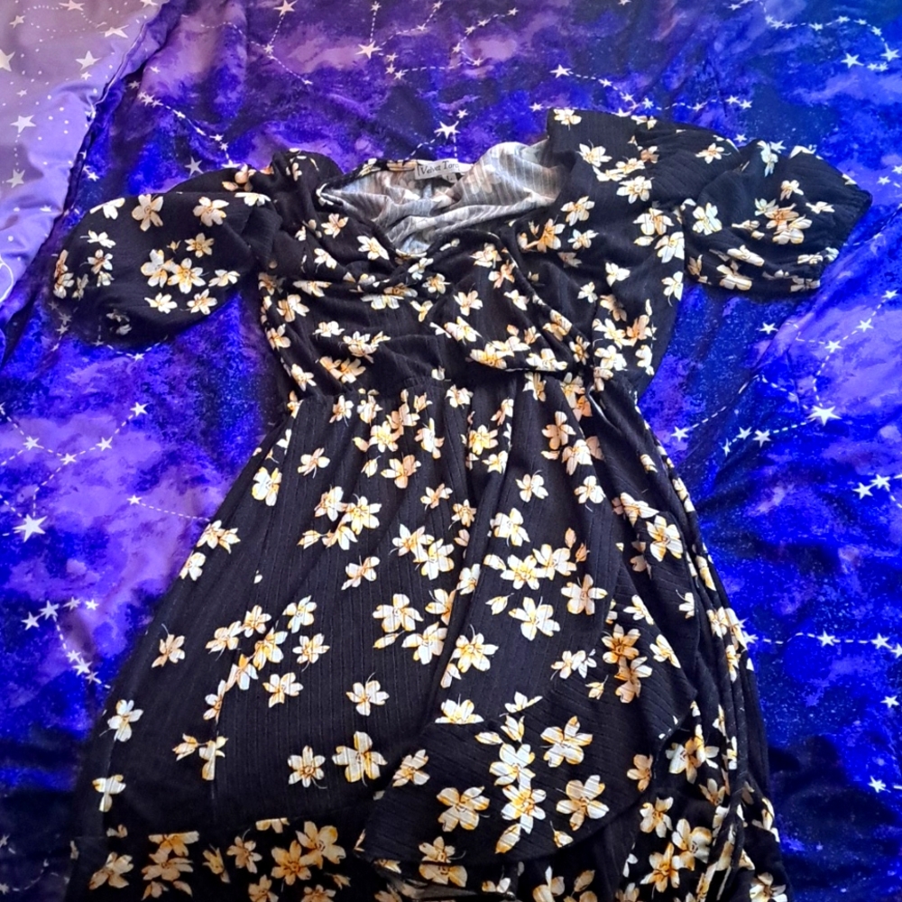 Floral dress womens